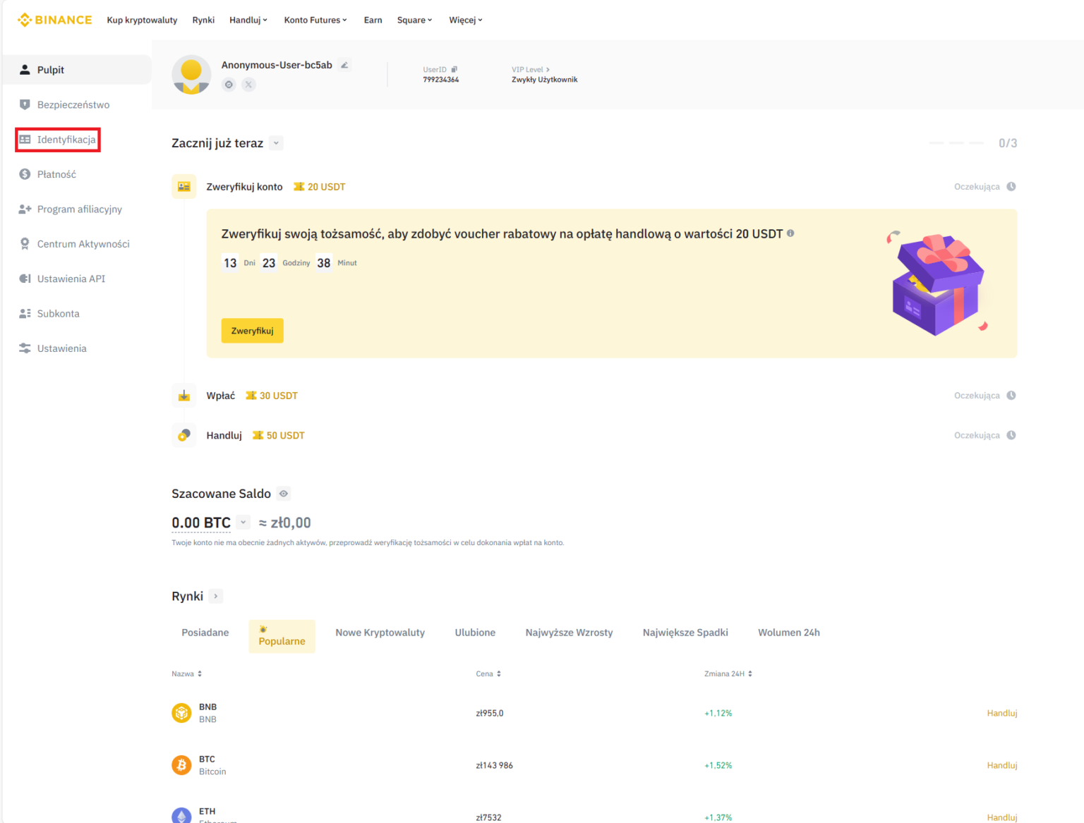 Rejestracja na Binance dla początkujących Krok po kroku GiełdoMania pl