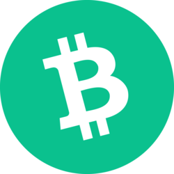Logo kryptowaluty Bitcoin Cash