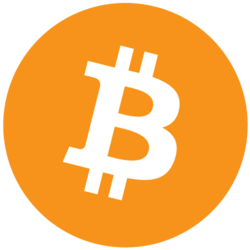 Logo kryptowaluty Bitcoin