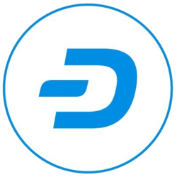 Logo kryptowaluty Dash
