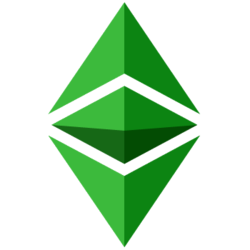 Logo kryptowaluty Ethereum Classic