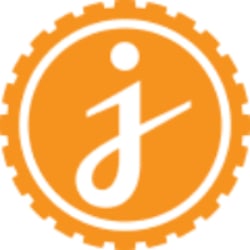 Logo kryptowaluty JasmyCoin