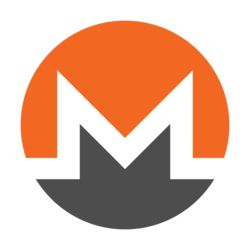 Logo kryptowaluty Monero