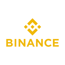 Logo Binance – żółty diament i napis