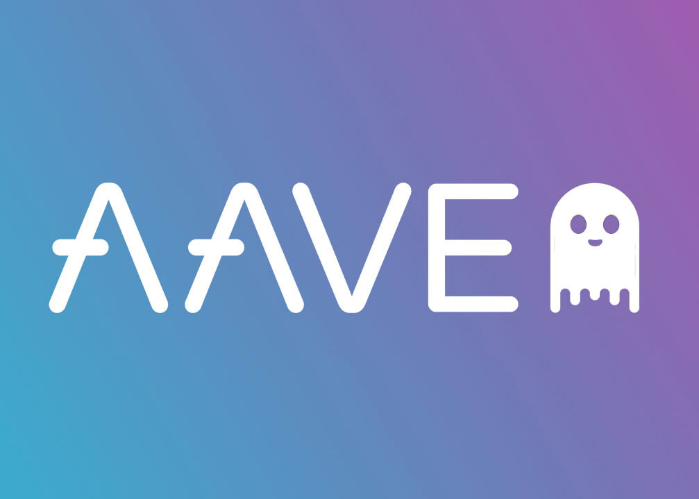 Kryptowaluta AAVE - grafika projektu