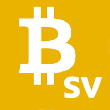 Bitcoin SV (BSV) logo małe