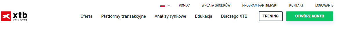 Przycisk OTWÓRZ KONTO