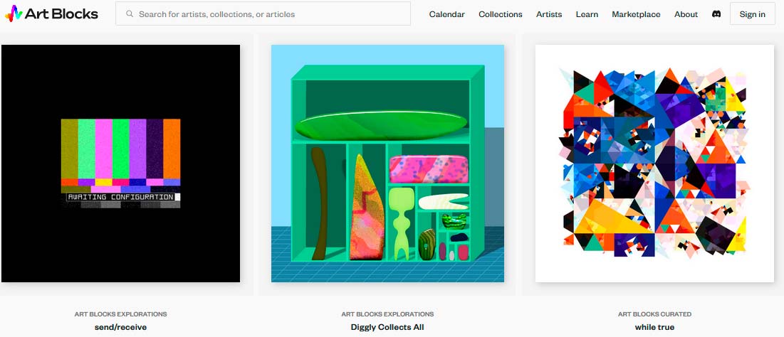 NFT ArtBlocks