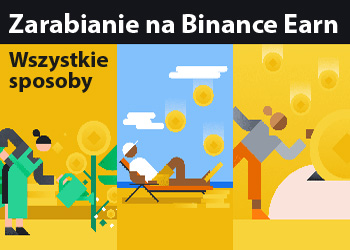 Binance Earn (Binance Zarobki) obraz duży
