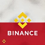 Flaga PL oraz logo Binance