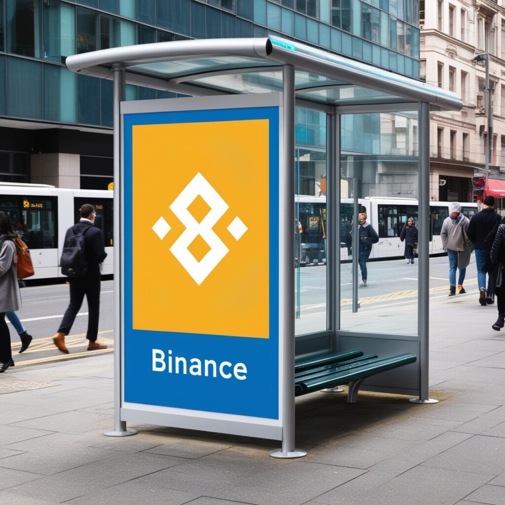 reklama uliczna Binance