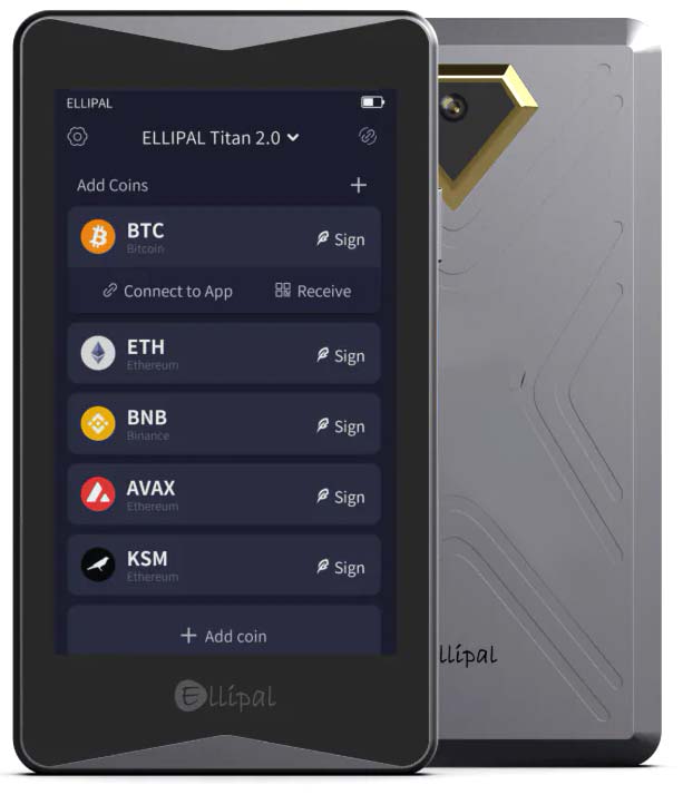 Hardware wallet Ellipal