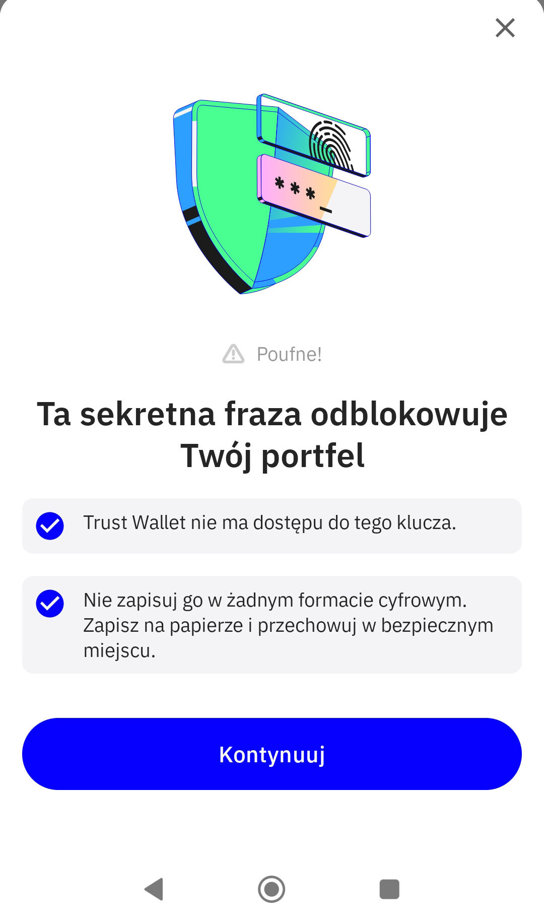 Jak założyć portfel Trust Wallet