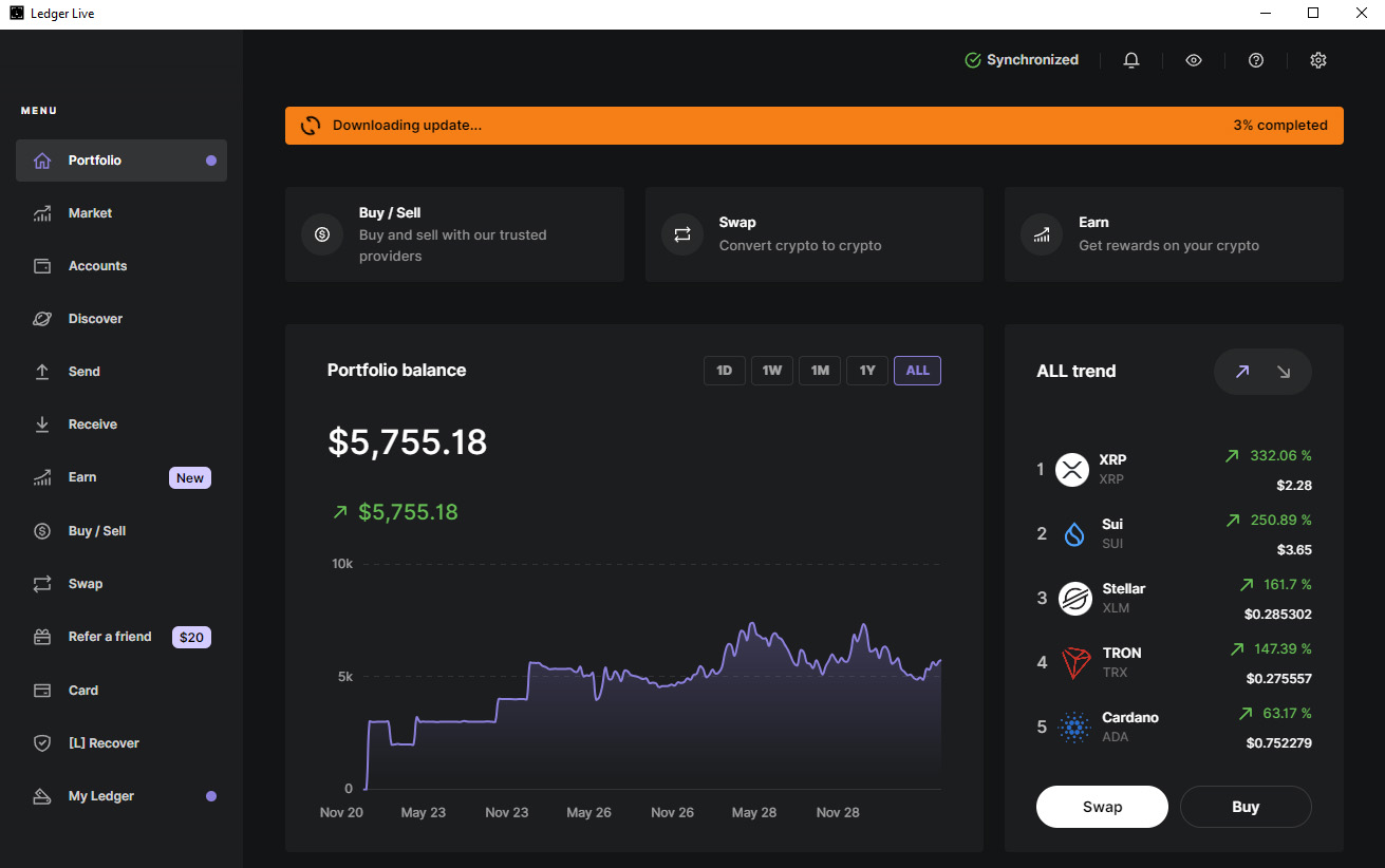 Ledger Live app