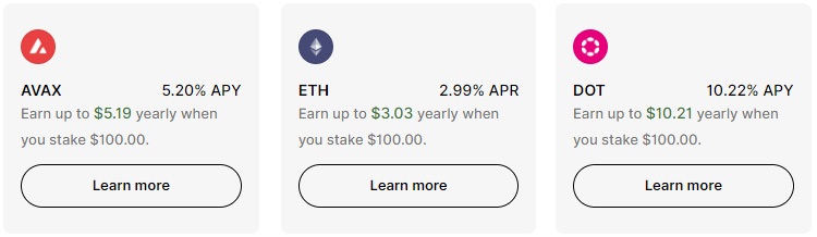 Ledger Live staking