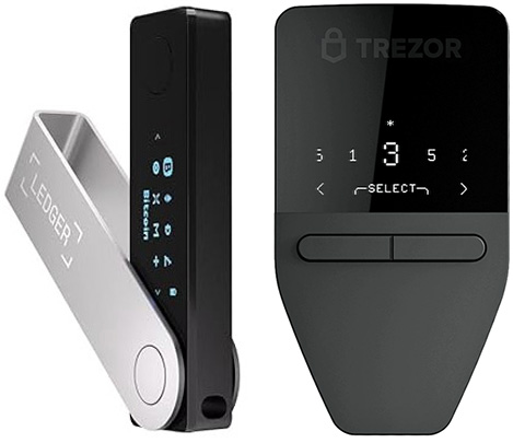 Ledger Nano X vs Trezor Safe 3
