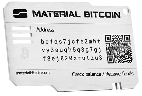 Material Bitcoin offline