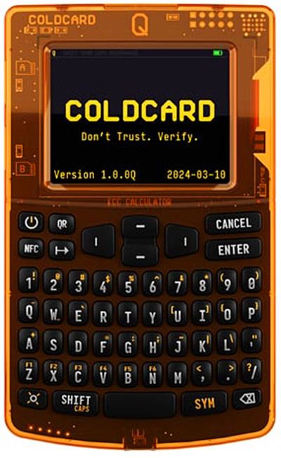 Najlepszy portfel Bitcoin ColdCard