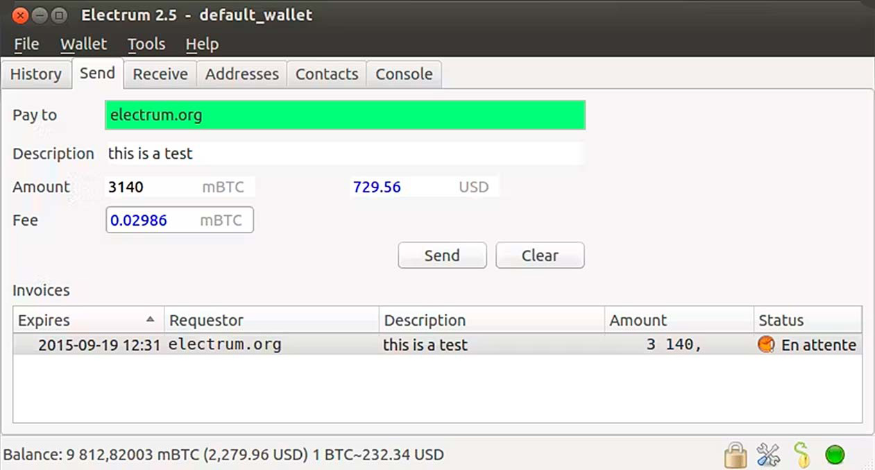 Portfel Bitcoin na komputer Electrum