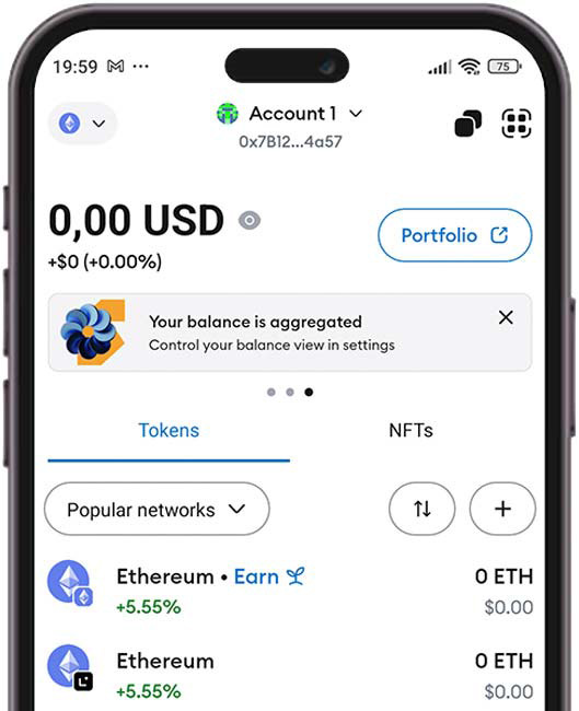 Exodus na telefon kontra MetaMask