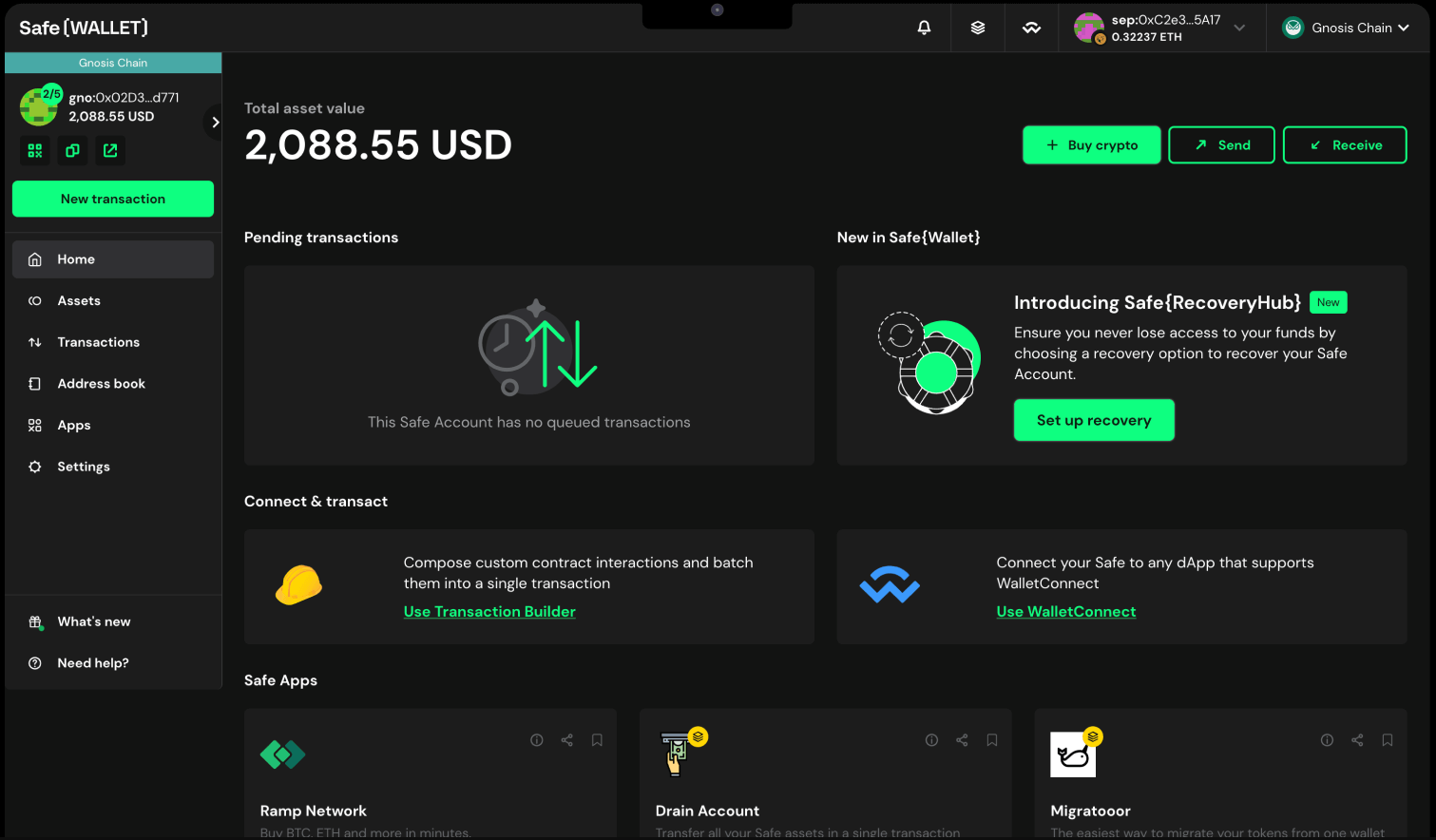 Portfele multisig Safe