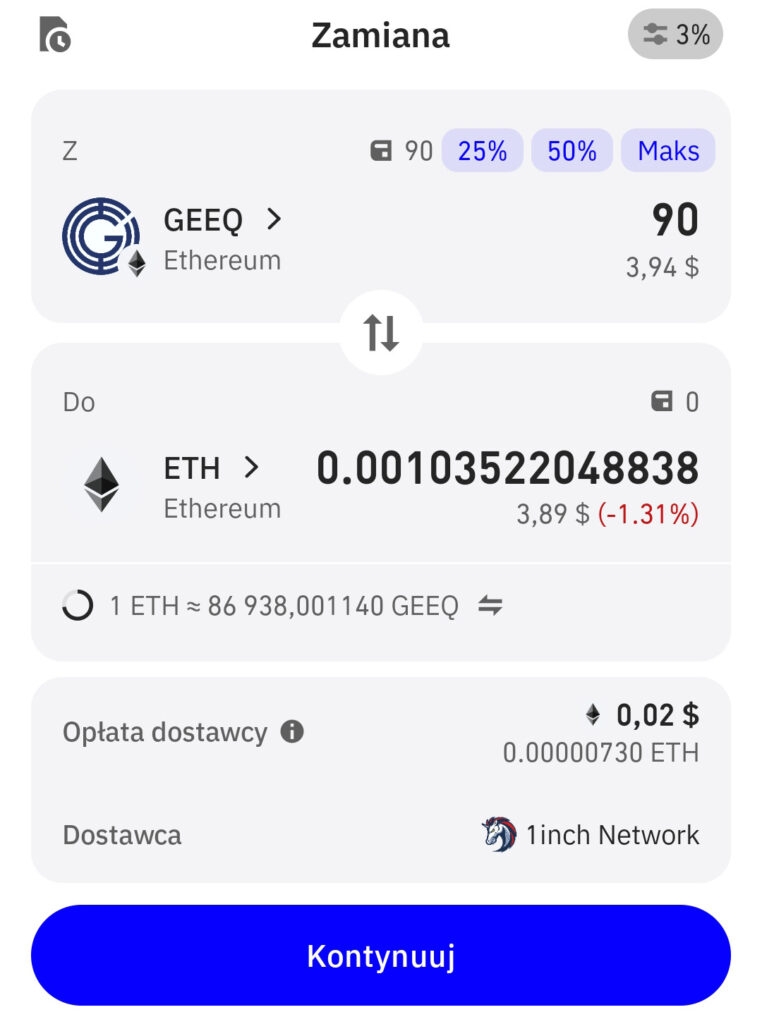 Trust Wallet kryptowaluty