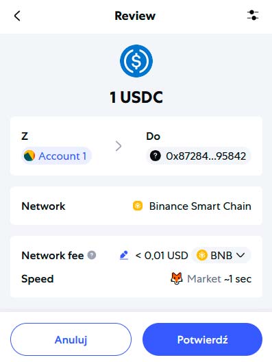 Koszty transakcji w portfelu