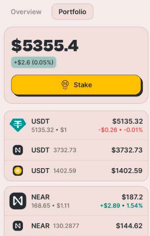 Portfel Chain Abstraction HERE