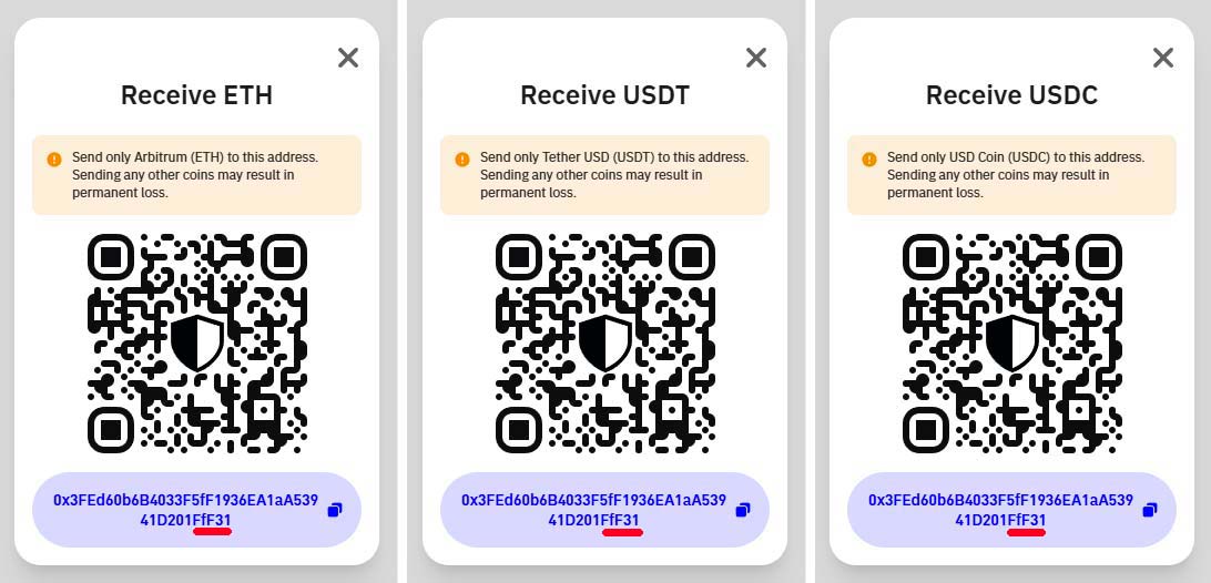 Trust Wallet adres odbiorcy