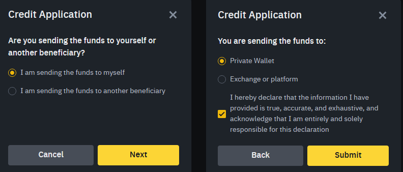 Wypłata z Binance 2 - na własny portfel