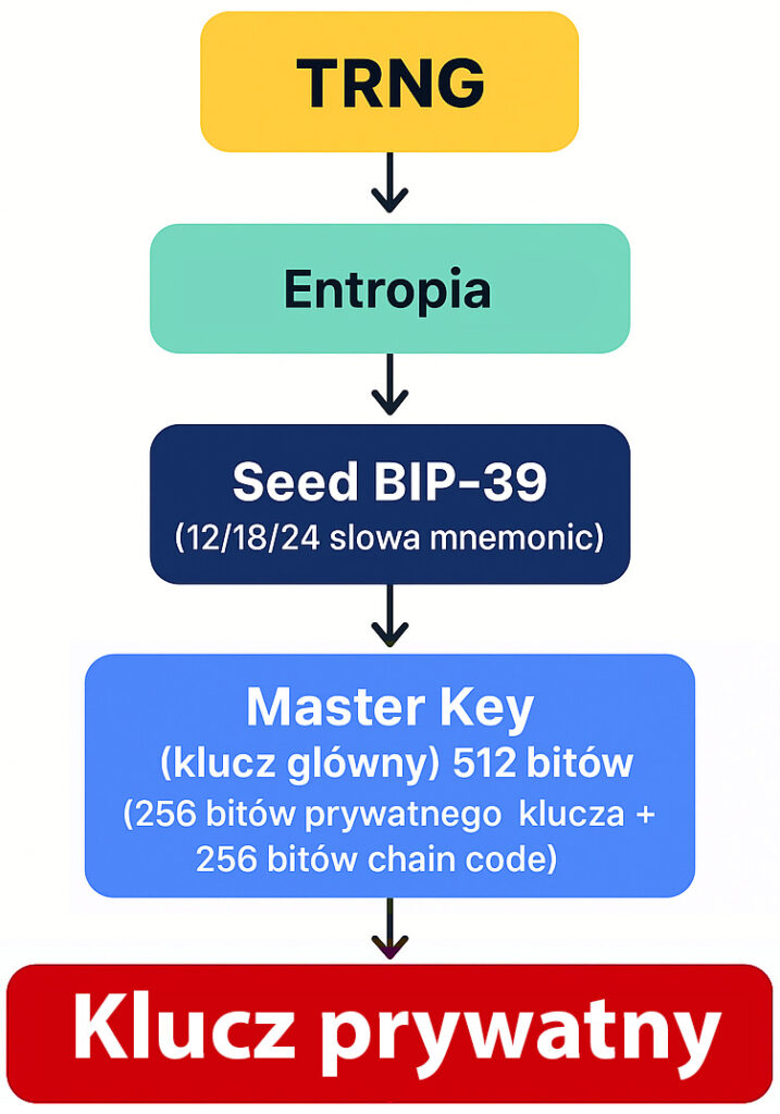 Seed, klucz prywatny, entropia