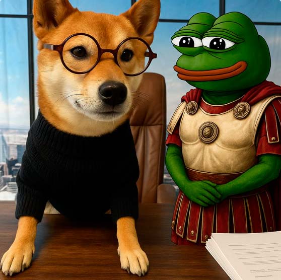 Dogecoin vs Pepe i Shiba Inu