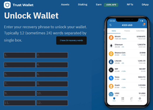 Fake aplikacja krypto fałszywa