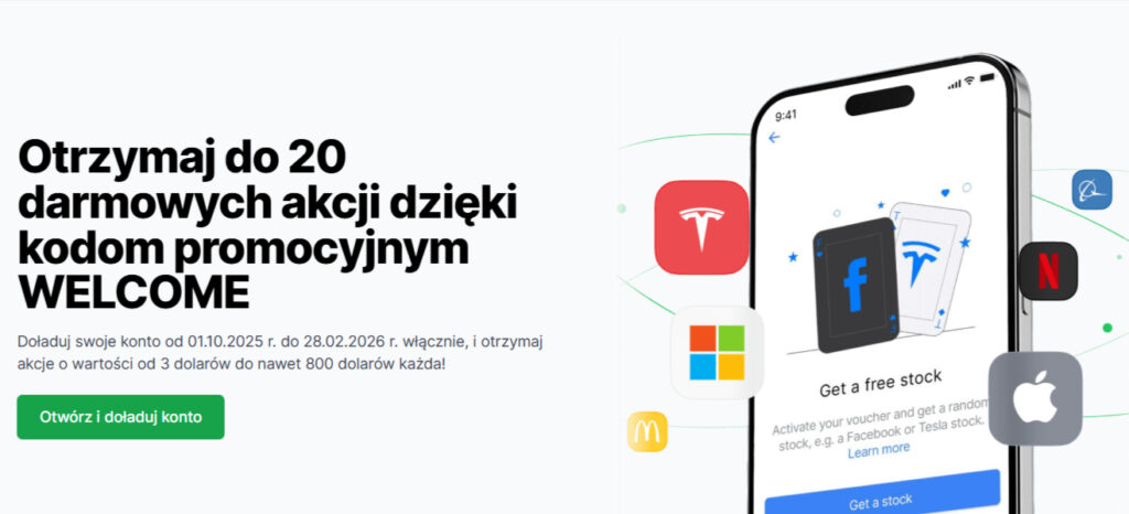 Promocja Welcome we freedom