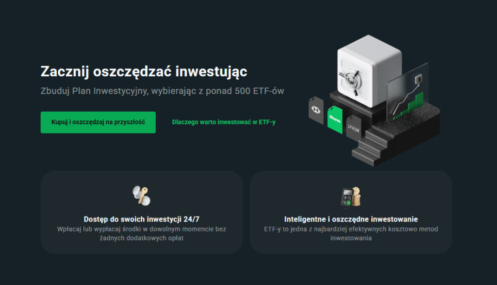 Krok 3. Rozpoczęcie konfiguracji planu: Kliknij „Kupuj i oszczędzaj na przyszłość”.