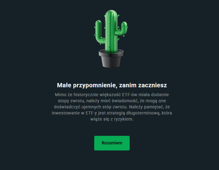 Zapoznaj się też informacją o potencjalnym ryzyku