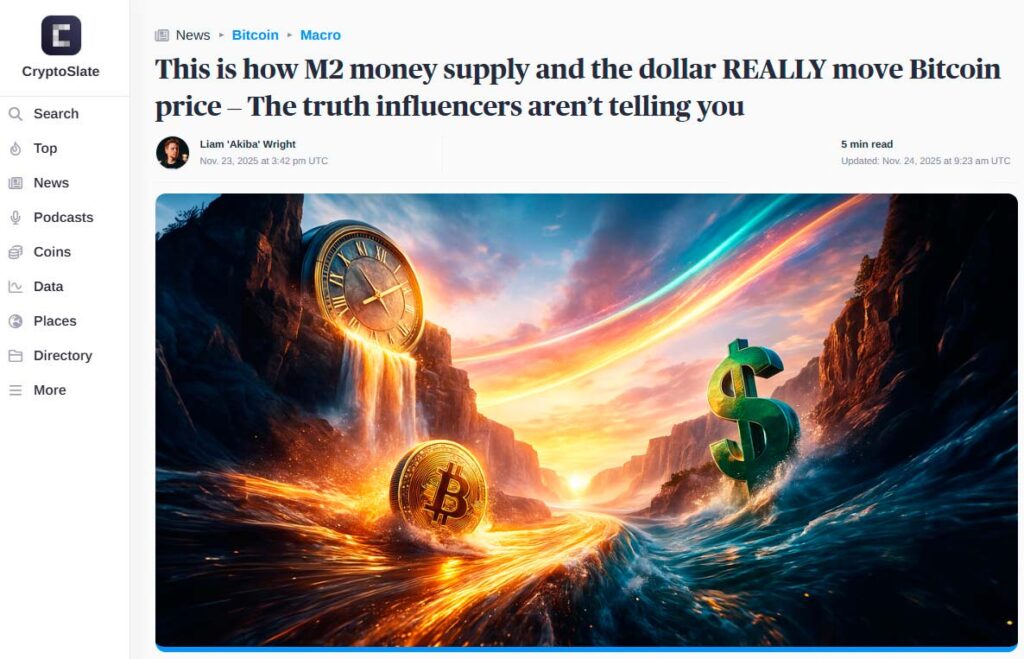 Supercykl BTC a ETF i M2