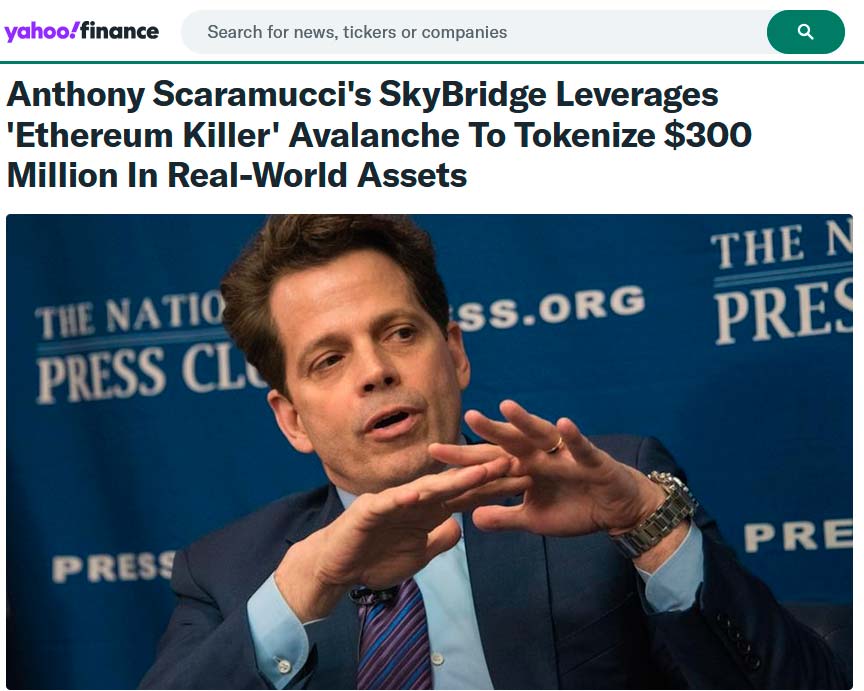 Tokenizacja RWA na Avalanche