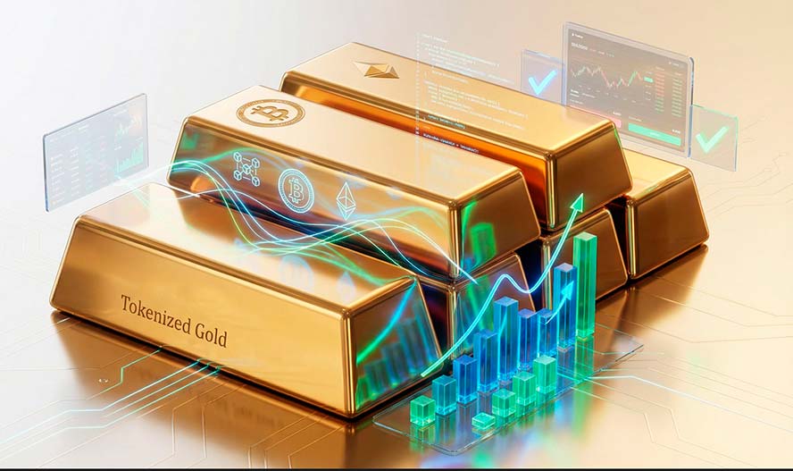 złoto na blockchain