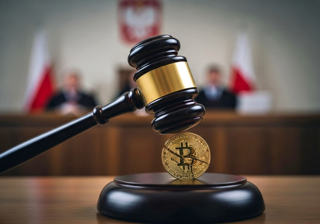 Młotek sędziowski: kryptowaluty w sądzie
