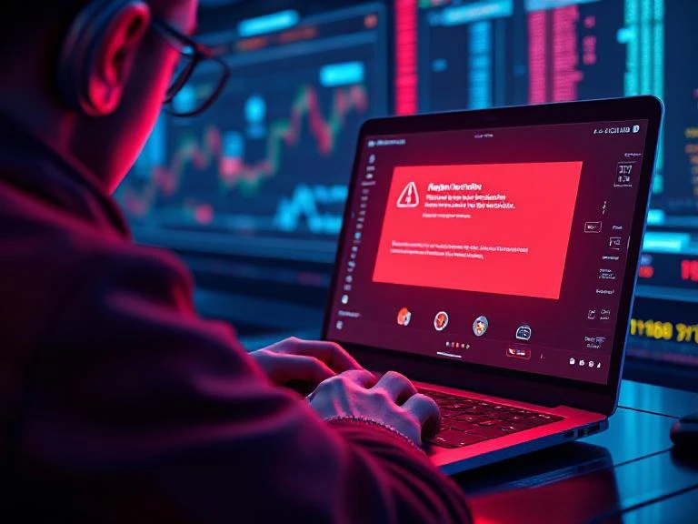 Hack portfela kryptowalut - alert bezpieczeństwa