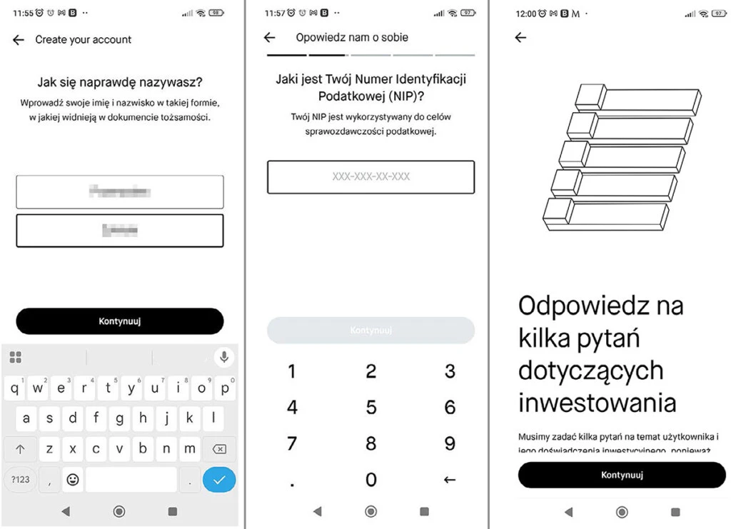 Konto na Robinhood -zakładanie i podanie PESEL