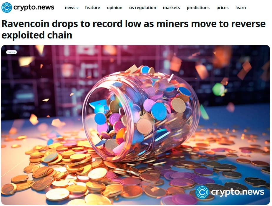 Mining Ravencoin i kłopoty górników