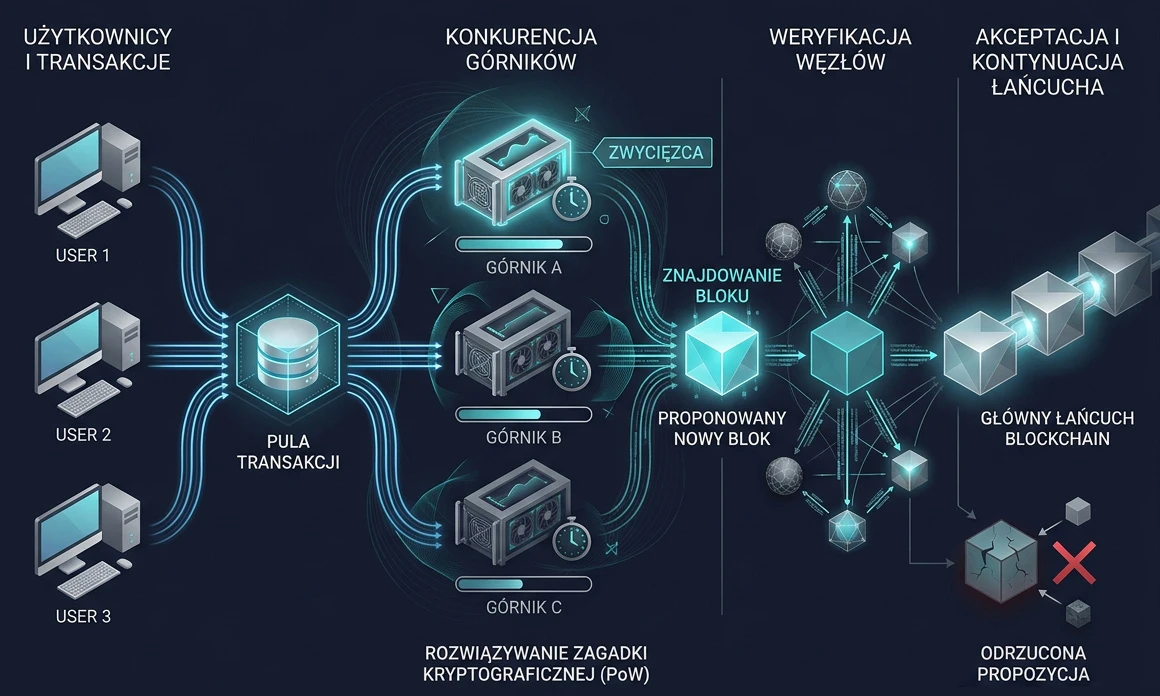 Jak działa łańcuch bloków